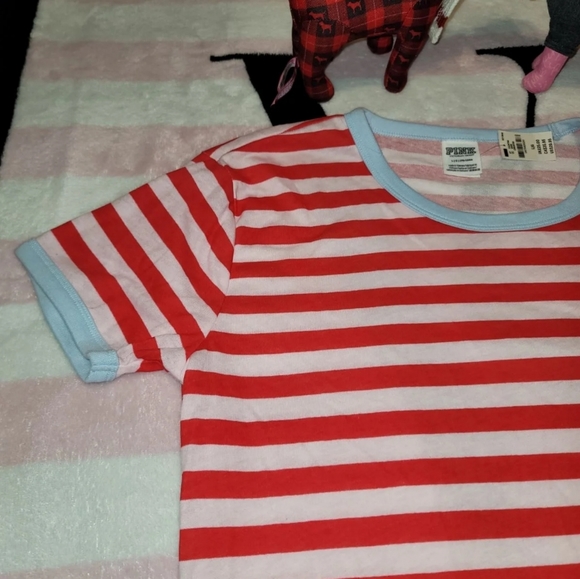 VS PINK "DO IT FOR THE GRAM" Tshirt Large NWT - Picture 6 of 9